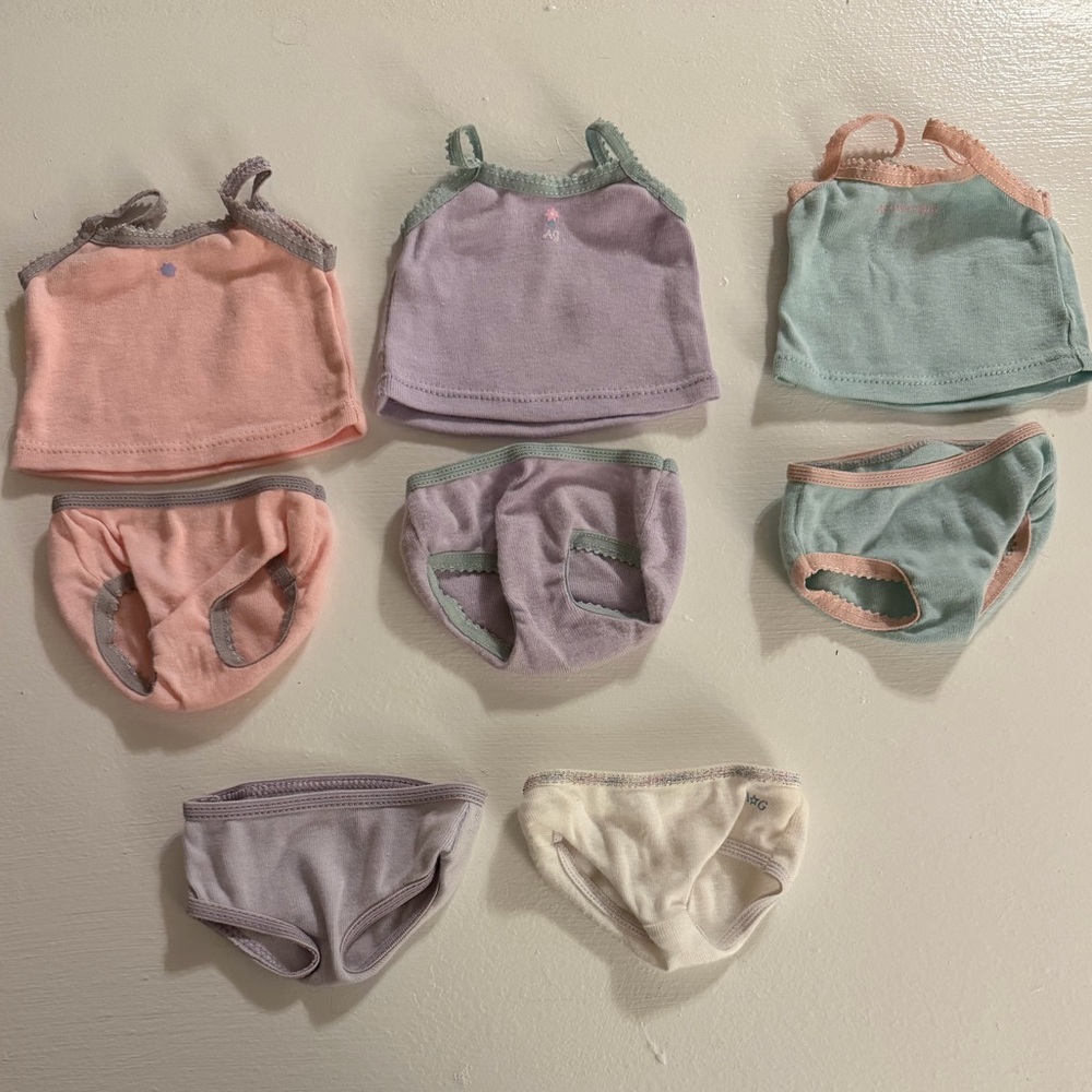 American Girl Nighttime Outfits and Swimsuit